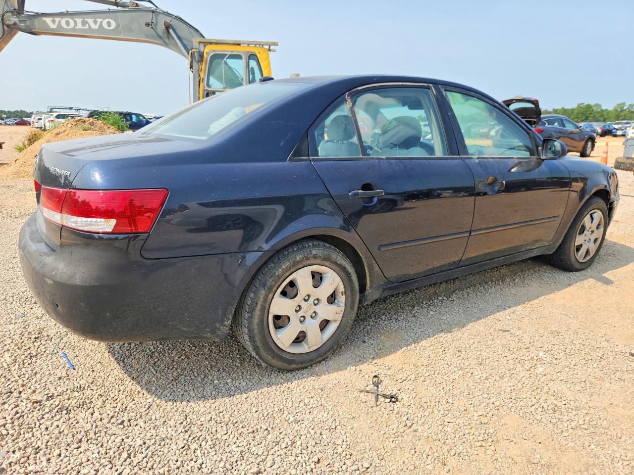 2008 Hyundai Sonata Gls Синий vin: 5NPET46C78H400237