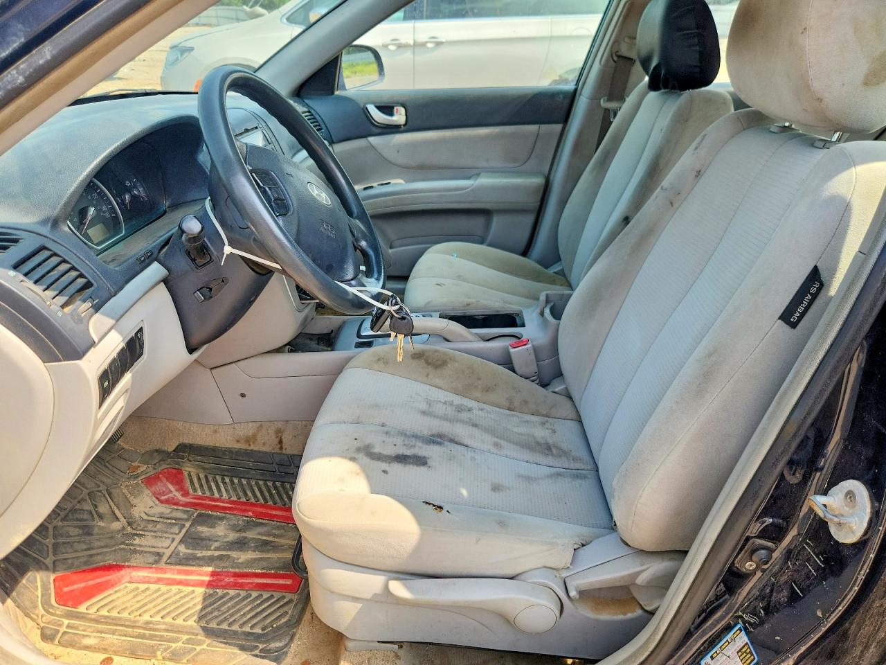 2008 Hyundai Sonata Gls Синий vin: 5NPET46C78H400237