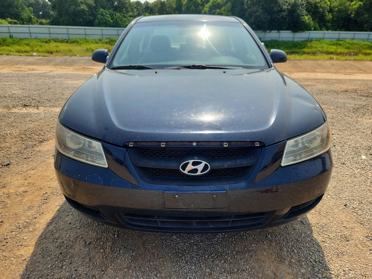 2008 Hyundai Sonata Gls Синий vin: 5NPET46C78H400237
