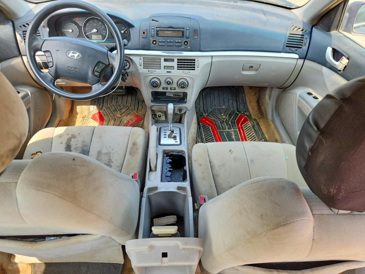 2008 Hyundai Sonata Gls Синий vin: 5NPET46C78H400237