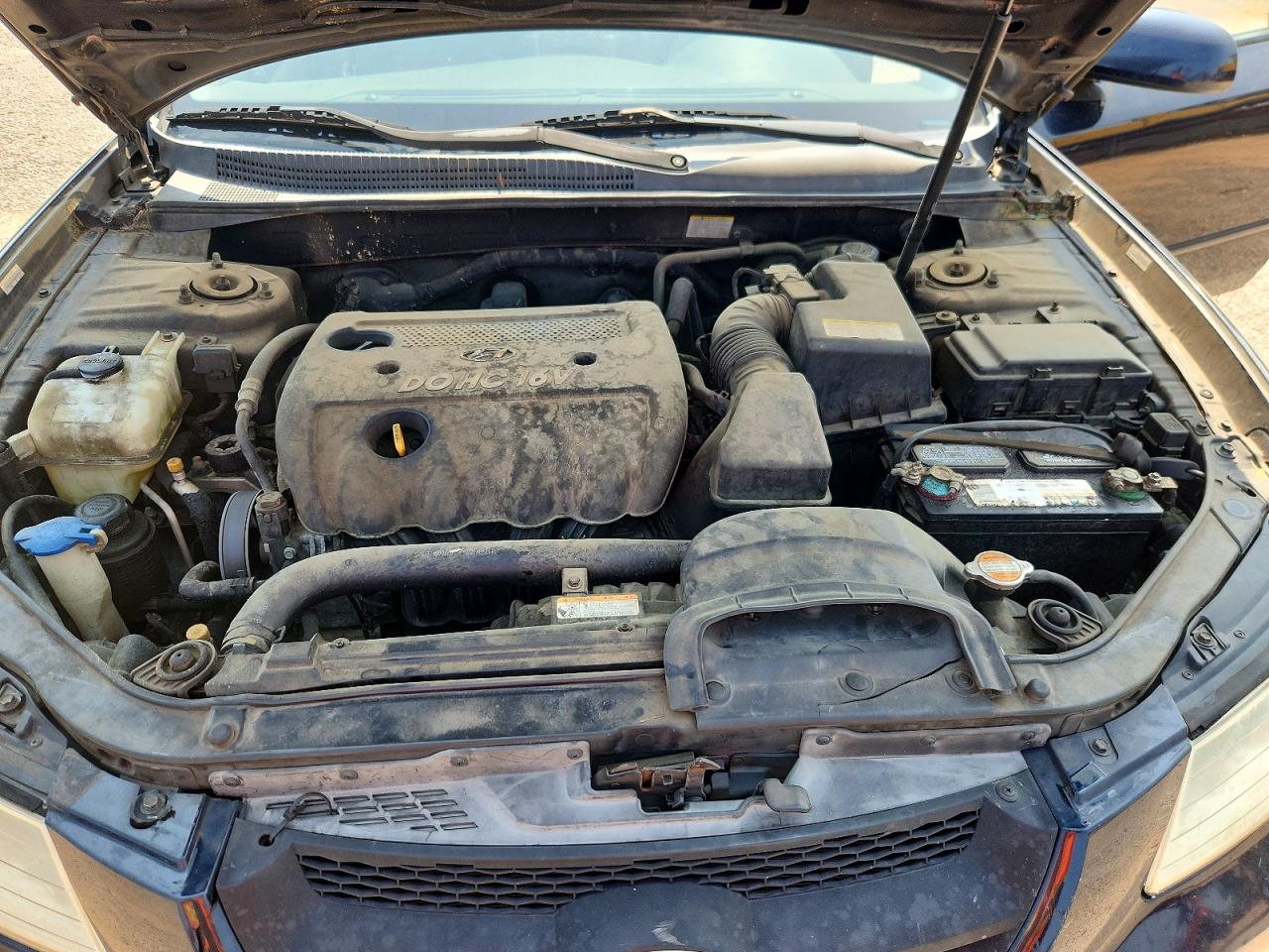 2008 Hyundai Sonata Gls Синий vin: 5NPET46C78H400237