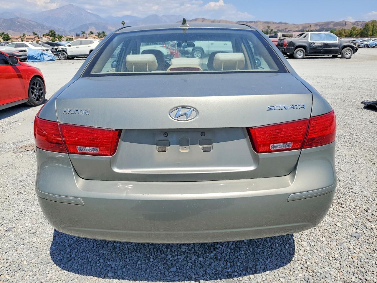 2009 Hyundai Sonata Gls Серый vin: 5NPET46C79H411806