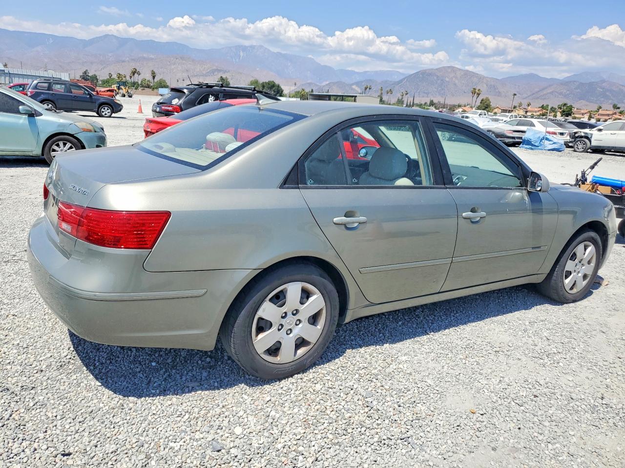 2009 Hyundai Sonata Gls Серый vin: 5NPET46C79H411806