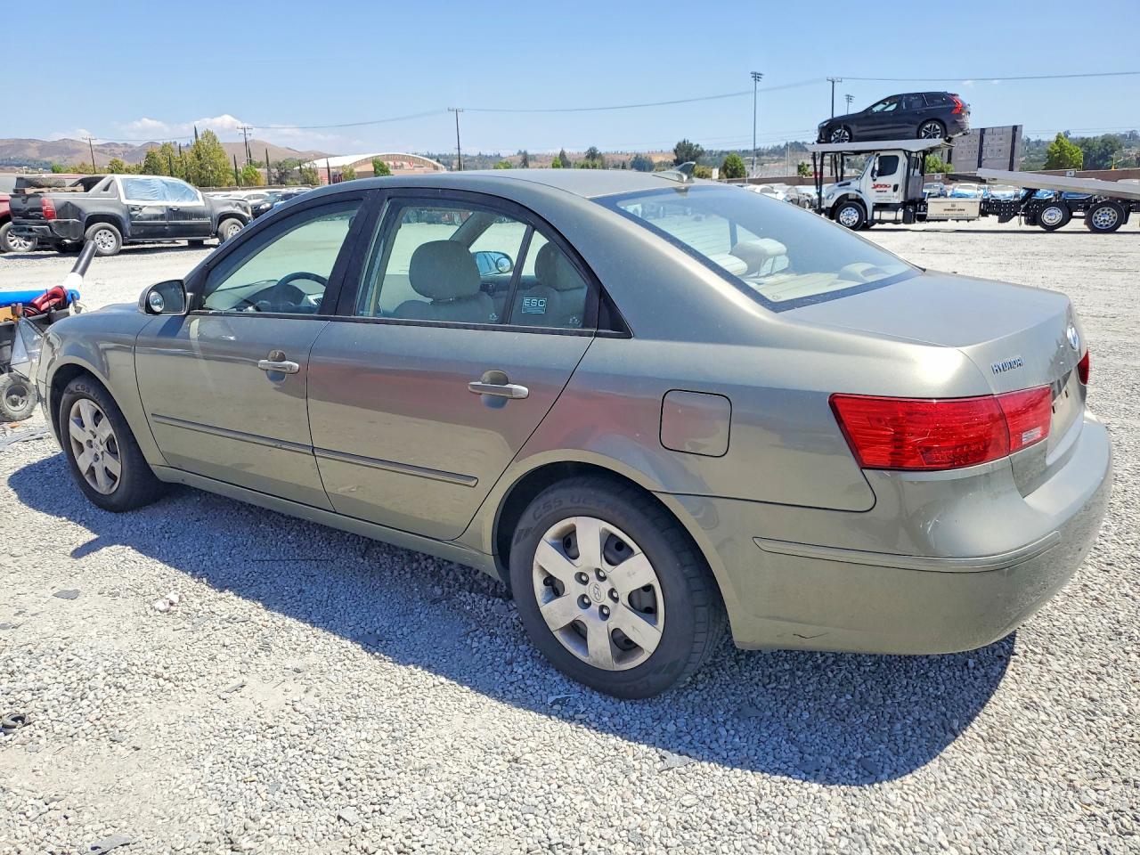 2009 Hyundai Sonata Gls Серый vin: 5NPET46C79H411806