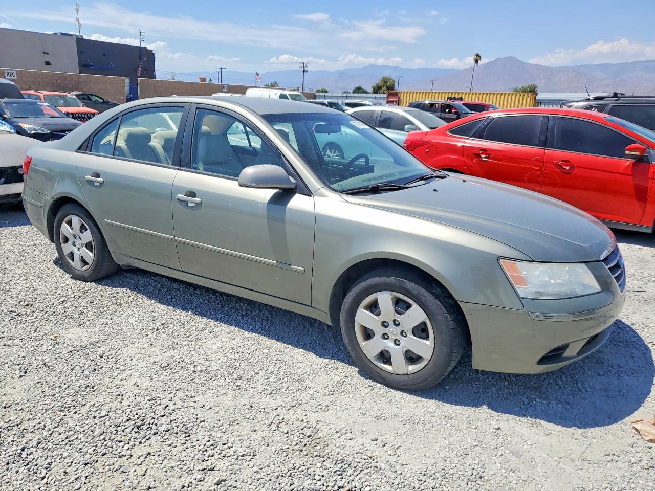 2009 Hyundai Sonata Gls Серый vin: 5NPET46C79H411806