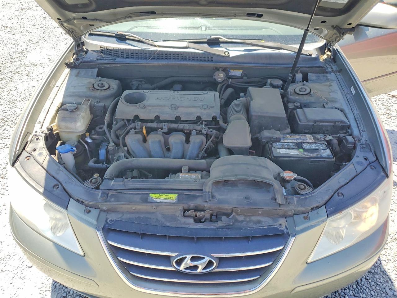 2009 Hyundai Sonata Gls Серый vin: 5NPET46C79H411806