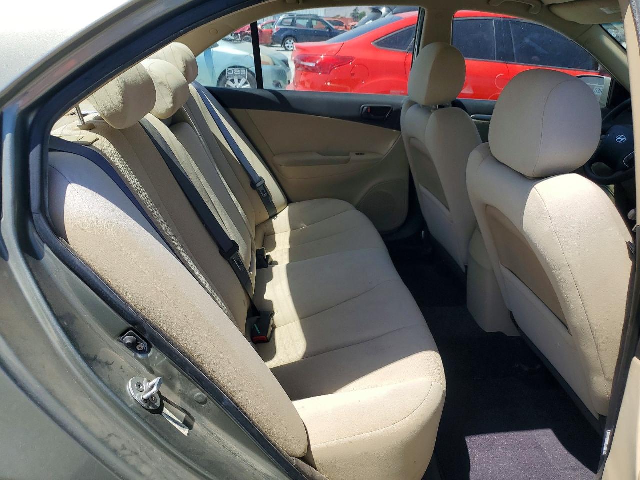 2009 Hyundai Sonata Gls Серый vin: 5NPET46C79H411806