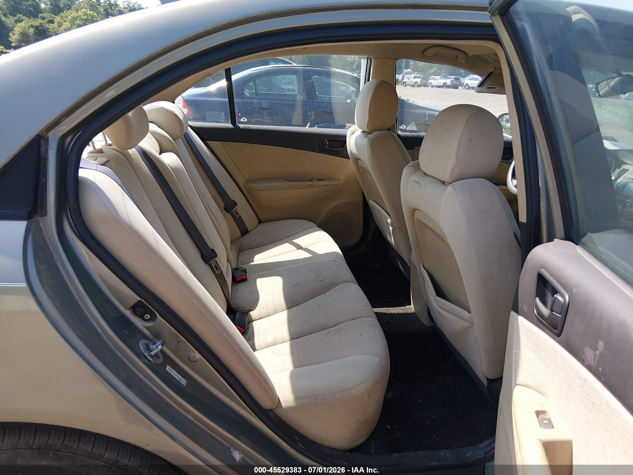 2009 Hyundai Sonata Gls Gray vin: 5NPET46C79H418450
