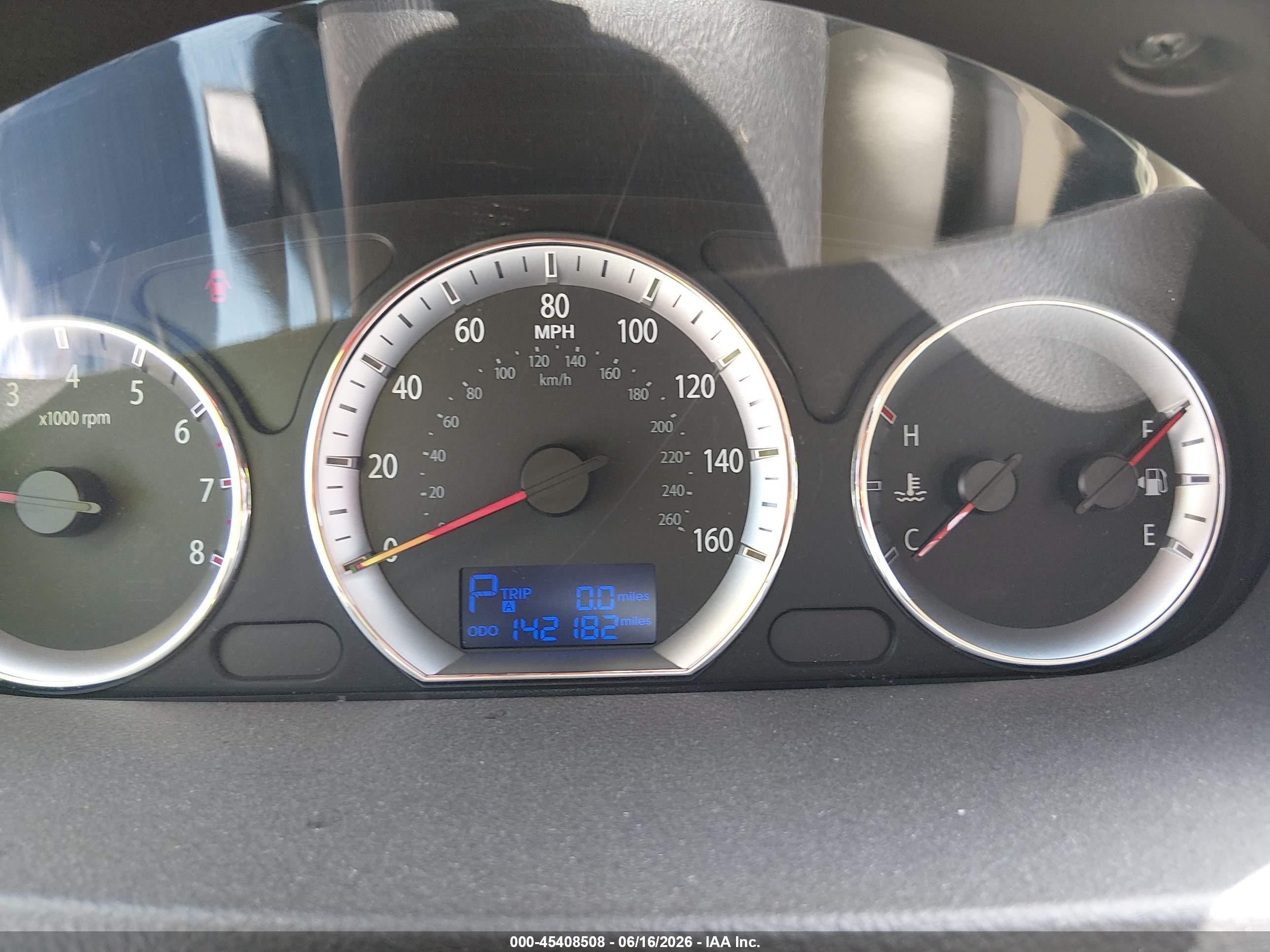2009 Hyundai Sonata Gls Золотой vin: 5NPET46C79H427133