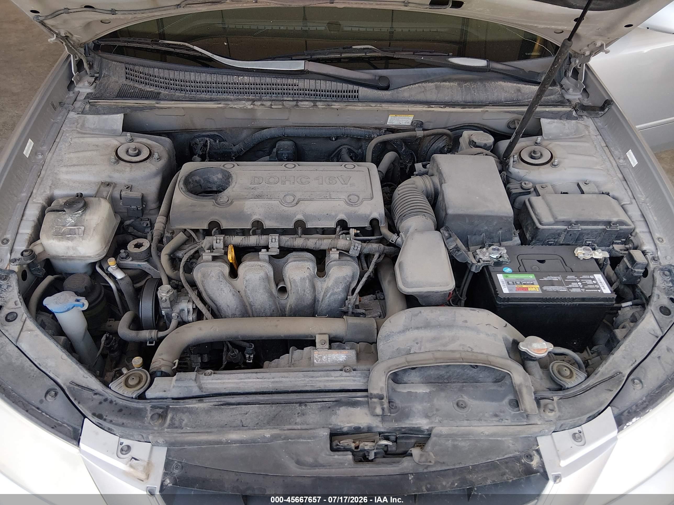 2009 Hyundai Sonata Gls Серебряный vin: 5NPET46C79H442280