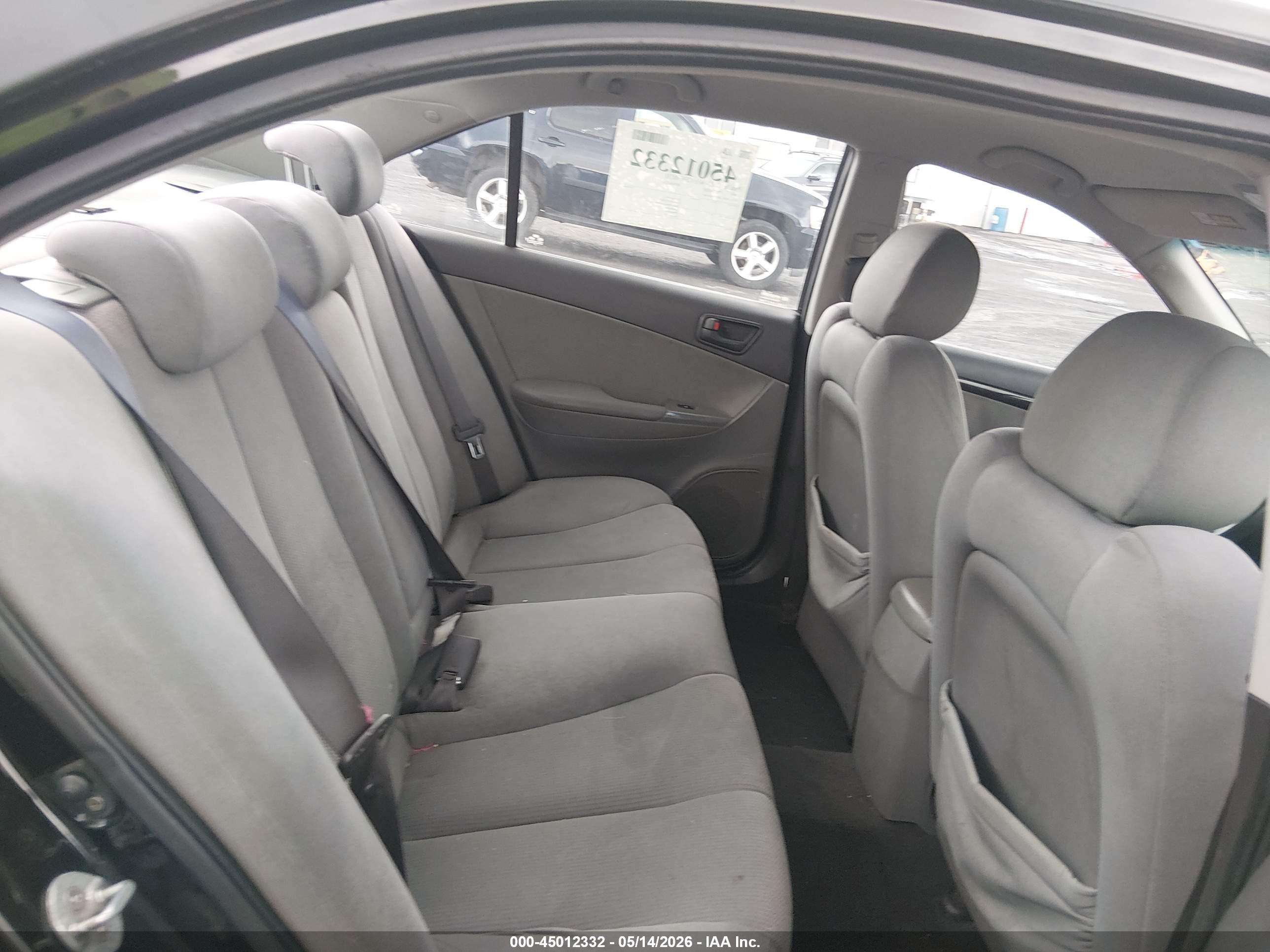 2009 Hyundai Sonata Gls Black vin: 5NPET46C79H454641