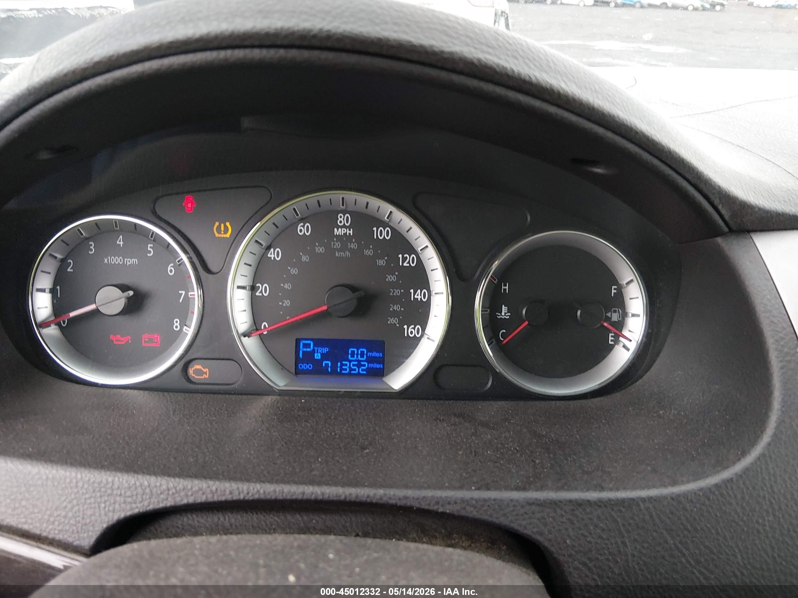 2009 Hyundai Sonata Gls Black vin: 5NPET46C79H454641