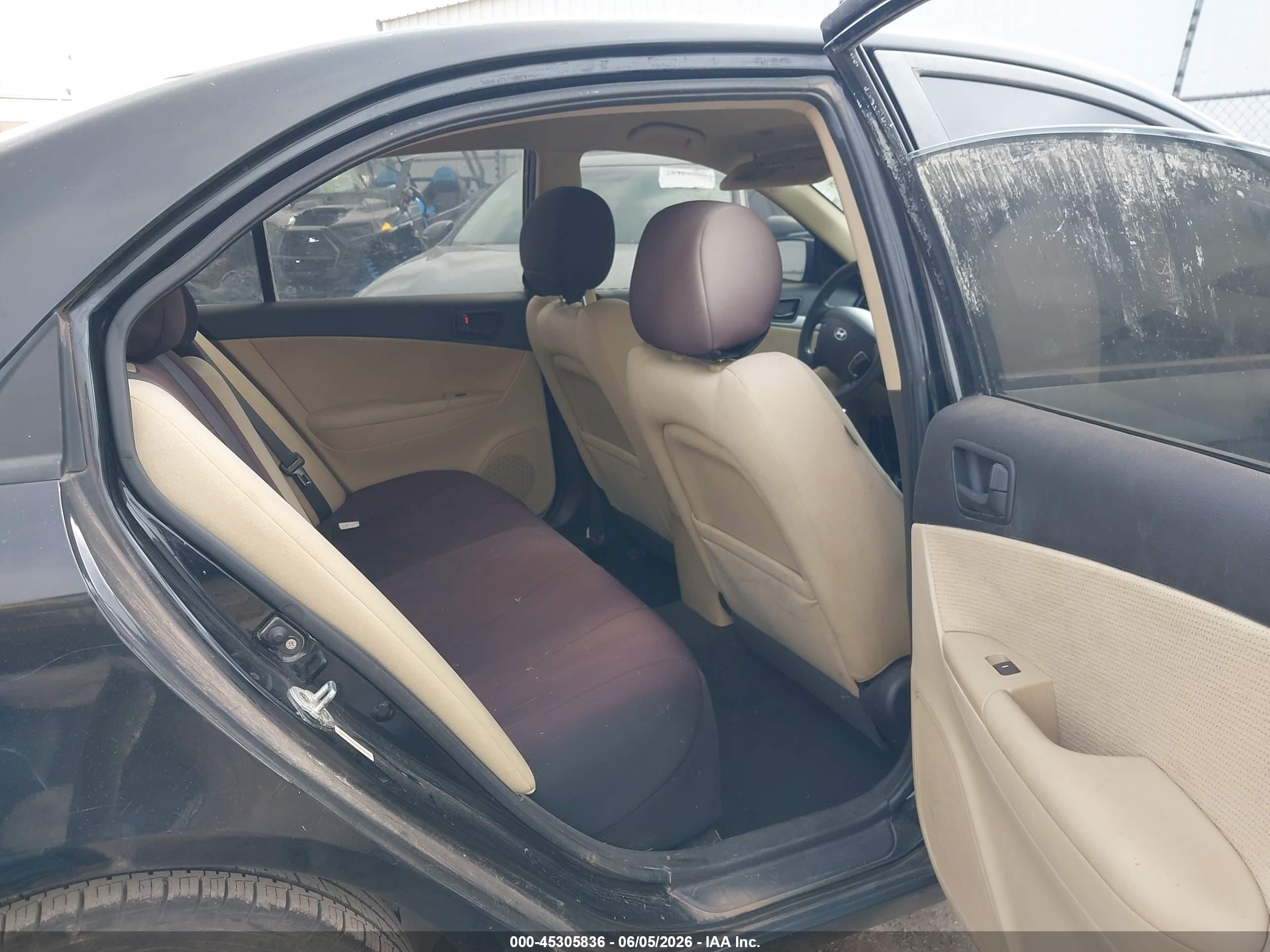 2009 Hyundai Sonata Gls Black vin: 5NPET46C79H463372