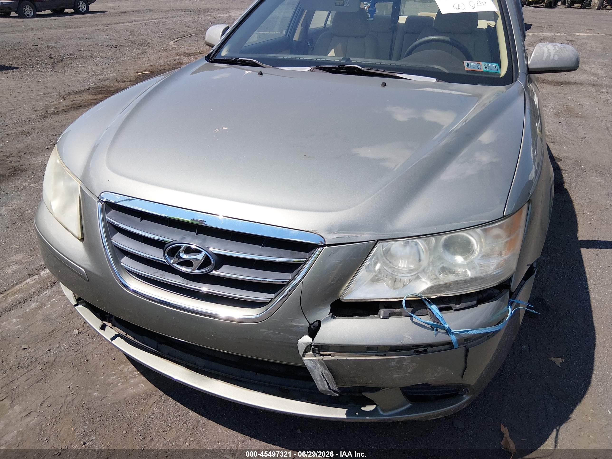 2009 Hyundai Sonata Gls Green vin: 5NPET46C79H471455