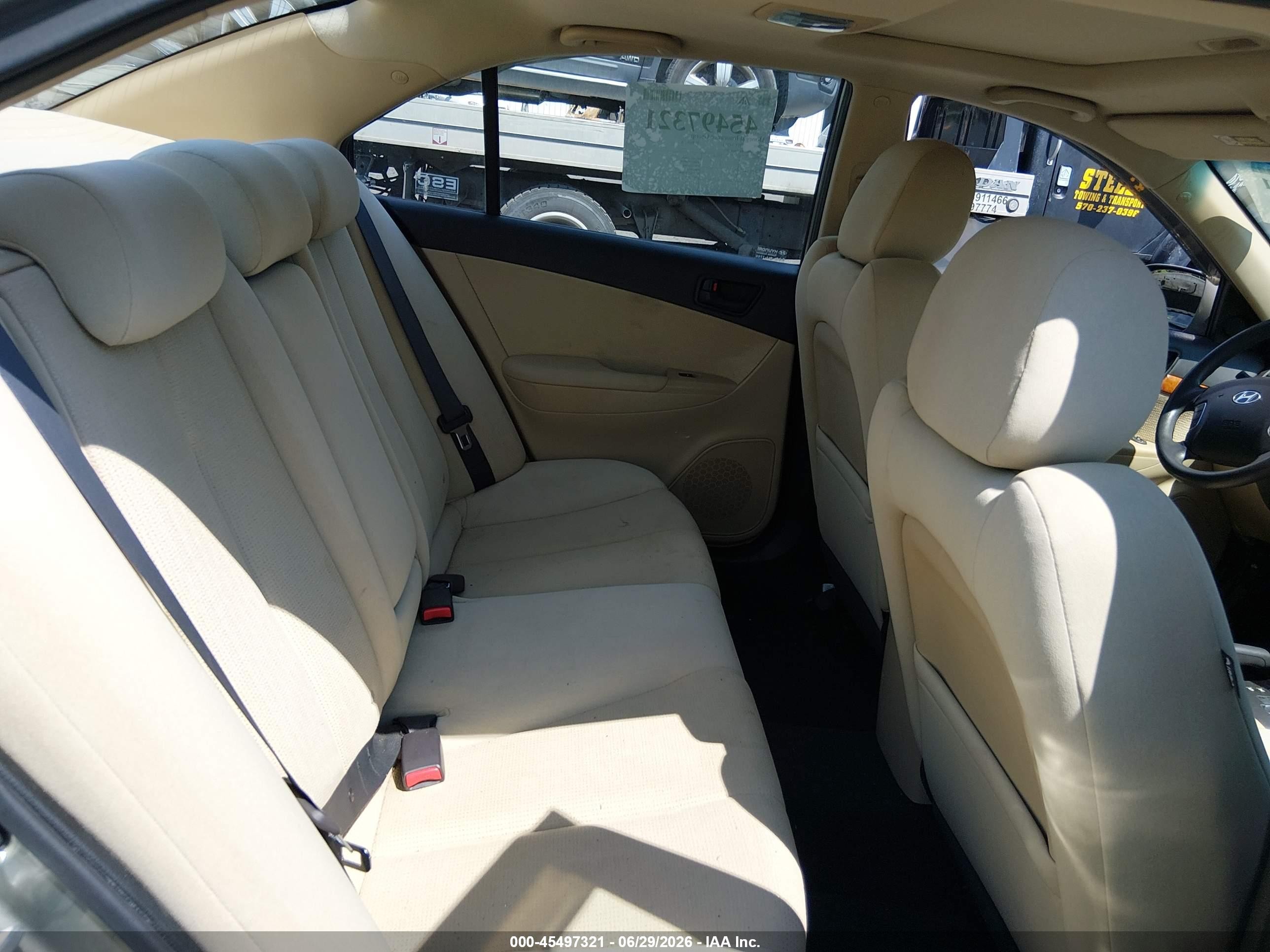 2009 Hyundai Sonata Gls Green vin: 5NPET46C79H471455