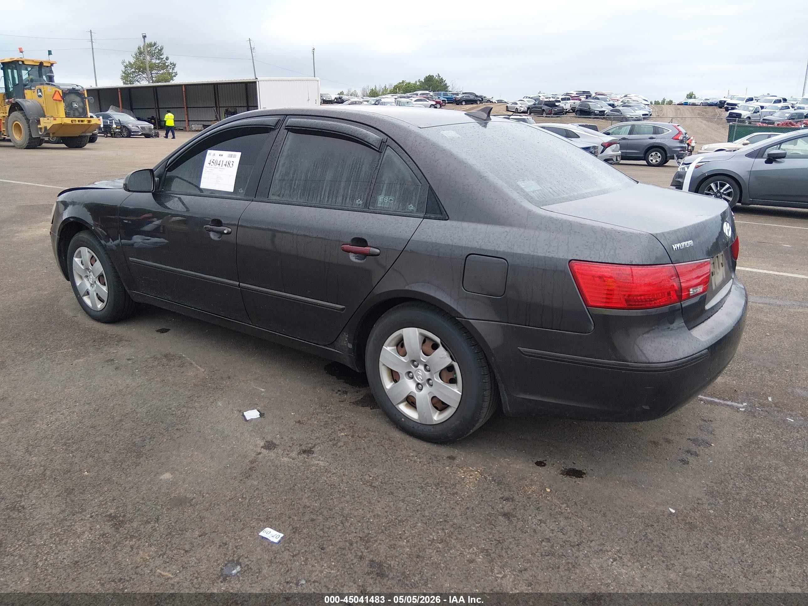 2009 Hyundai Sonata Gls Black vin: 5NPET46C79H475733
