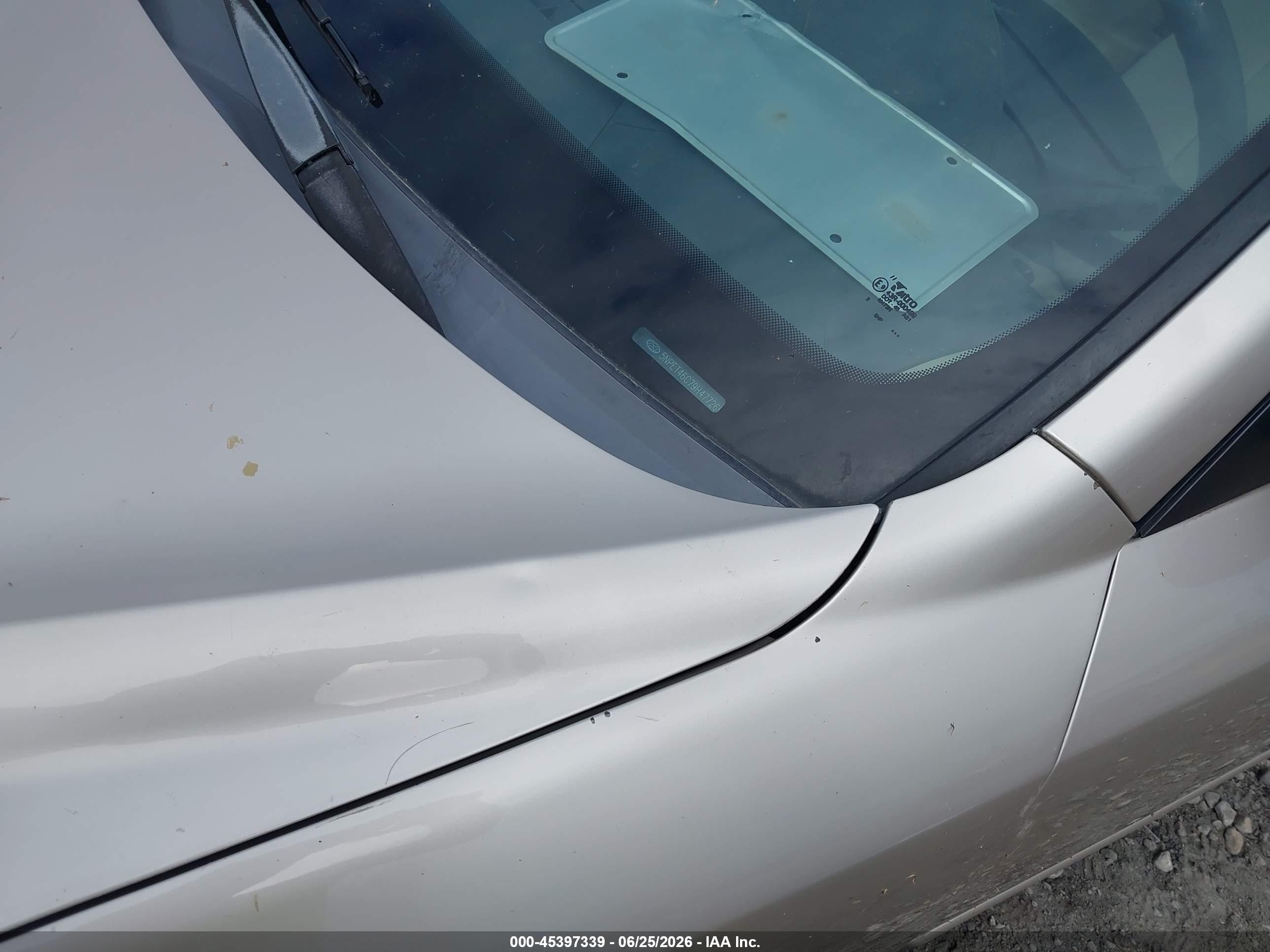 2009 Hyundai Sonata Gls Gold vin: 5NPET46C79H477269