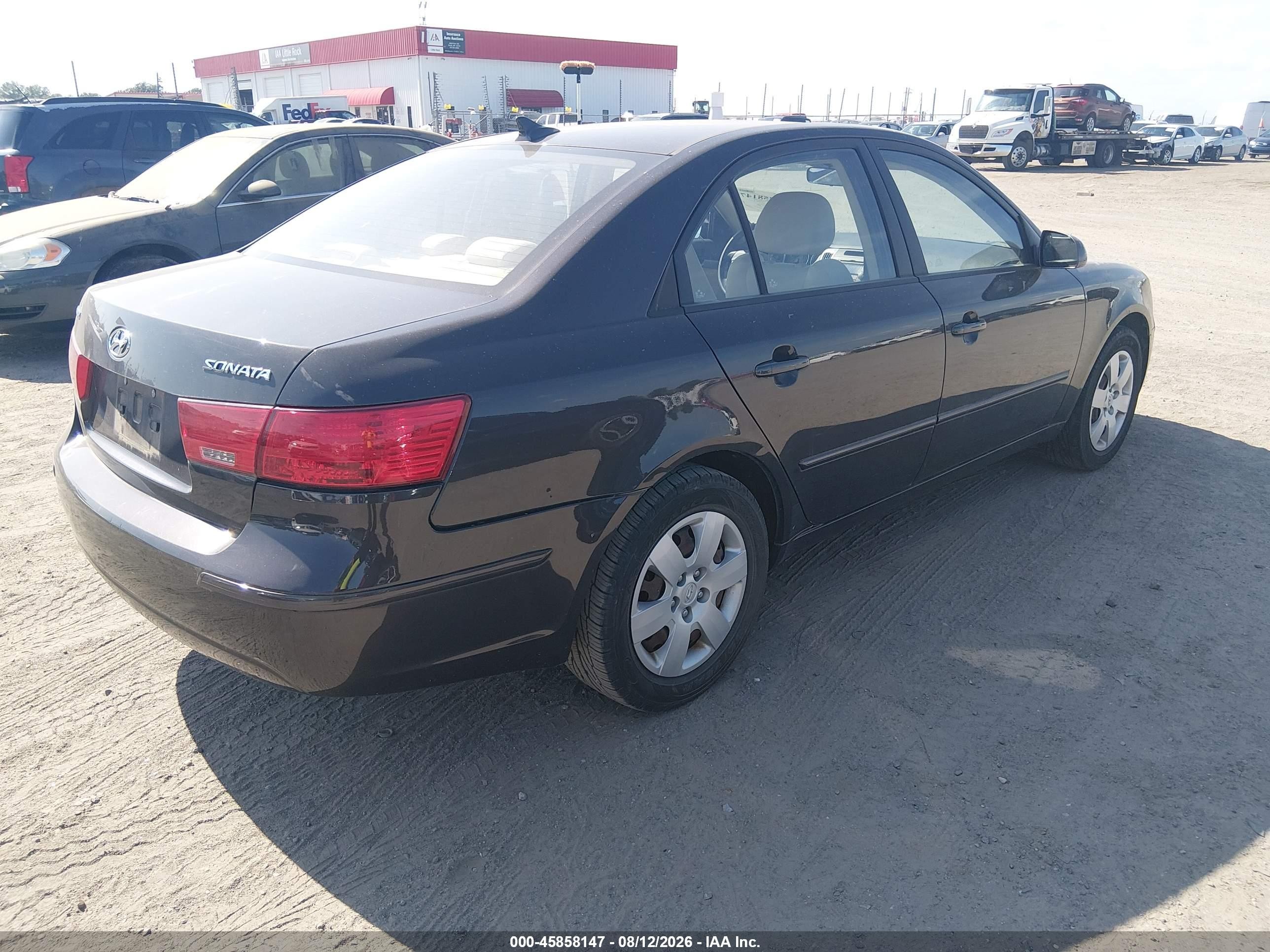 2009 Hyundai Sonata Gls Gray vin: 5NPET46C79H480561