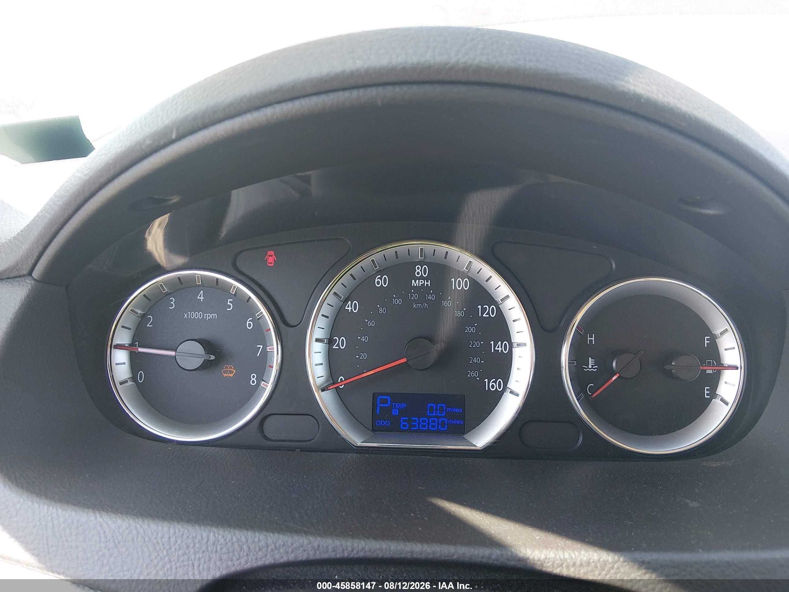 2009 Hyundai Sonata Gls Gray vin: 5NPET46C79H480561