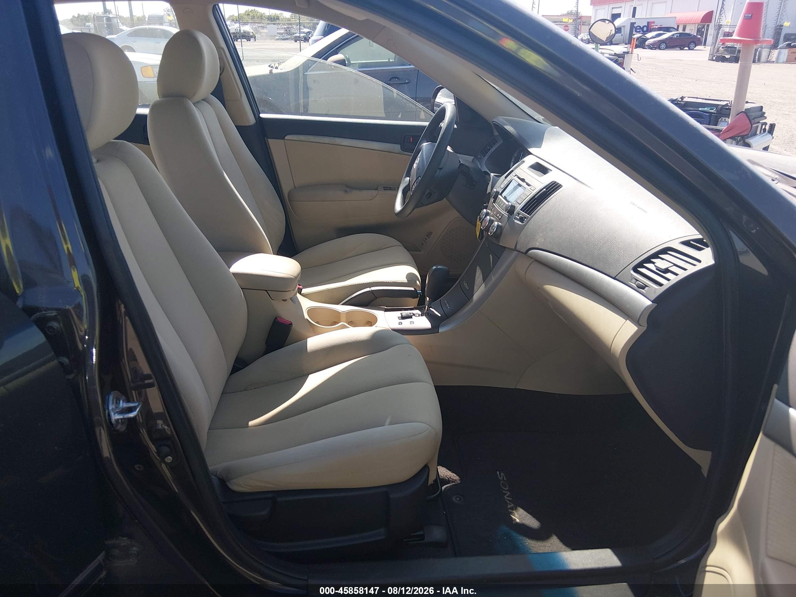 2009 Hyundai Sonata Gls Gray vin: 5NPET46C79H480561