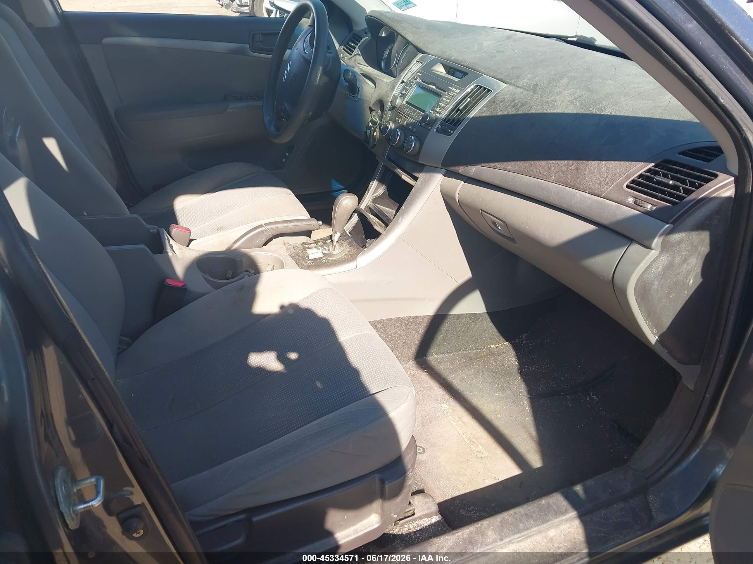 2009 Hyundai Sonata Gls Серый vin: 5NPET46C79H486988