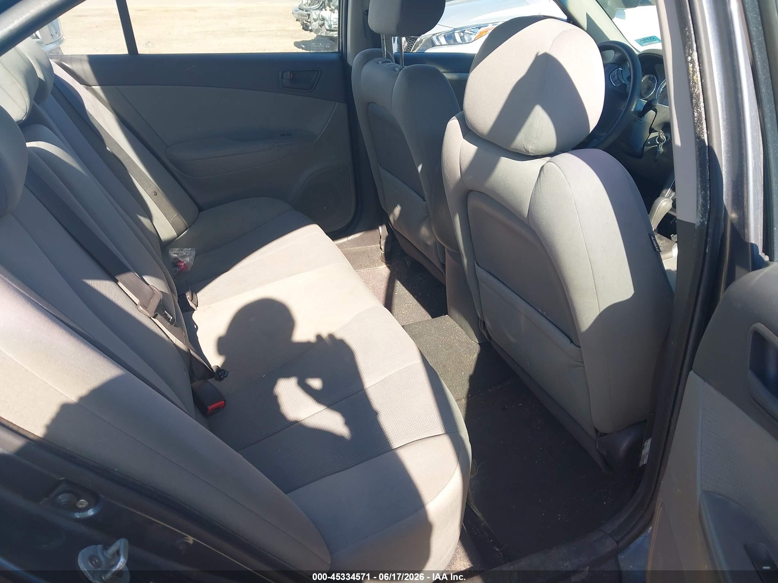 2009 Hyundai Sonata Gls Серый vin: 5NPET46C79H486988