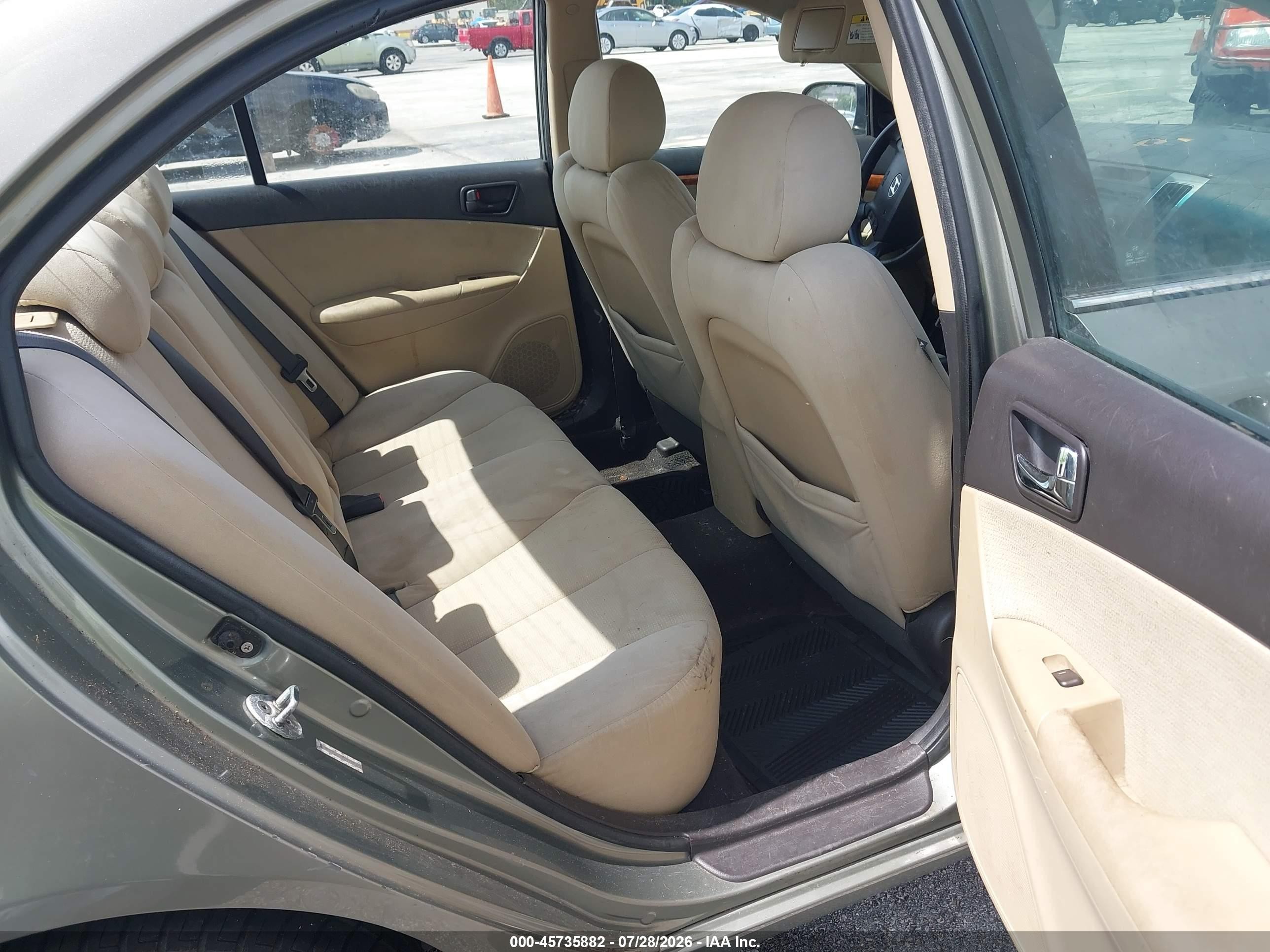 2009 Hyundai Sonata Gls Gray vin: 5NPET46C79H492659
