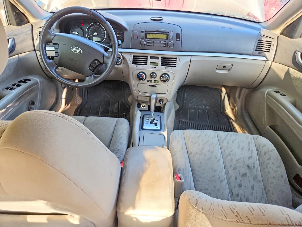 2007 Hyundai Sonata Gls Золотой vin: 5NPET46C87H193016