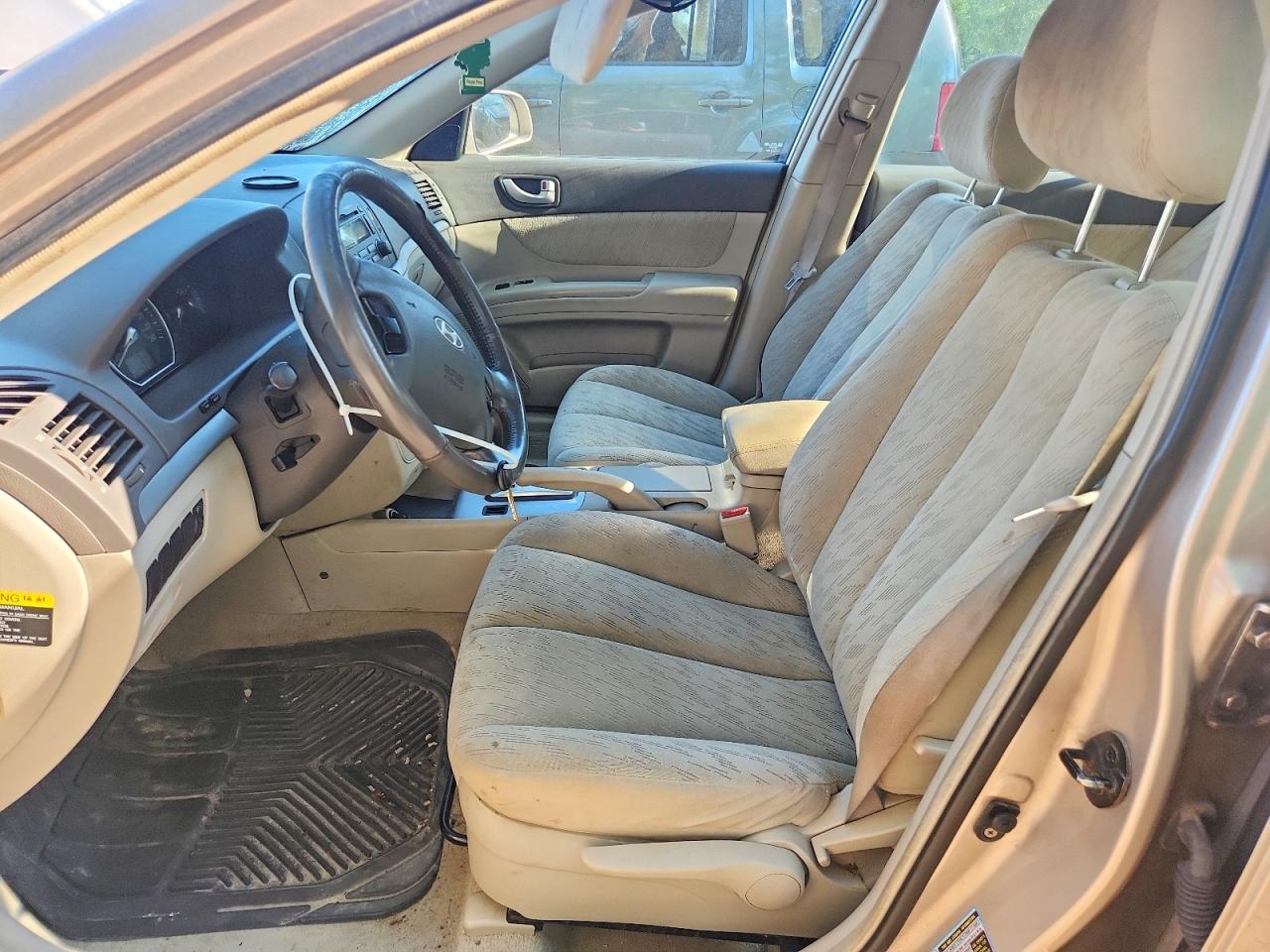 2007 Hyundai Sonata Gls Золотой vin: 5NPET46C87H193016
