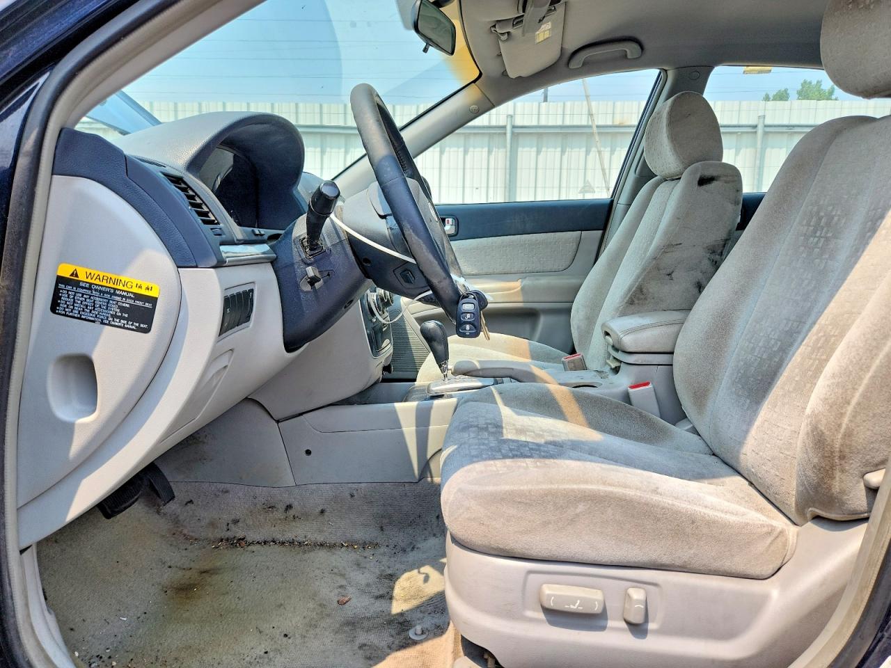 2007 Hyundai Sonata Gls Blue vin: 5NPET46C87H233532