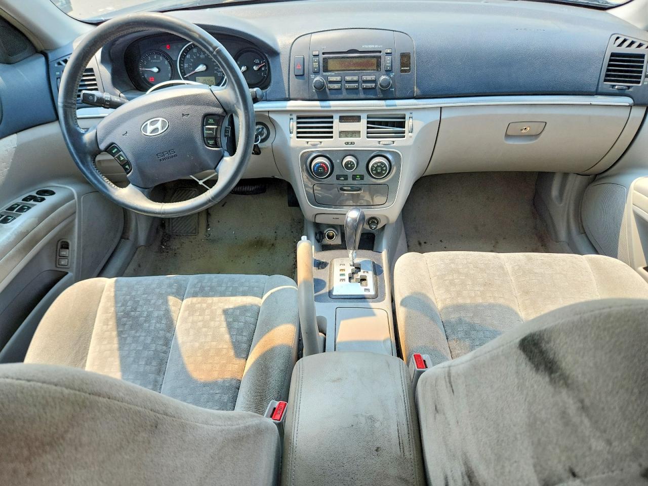 2007 Hyundai Sonata Gls Blue vin: 5NPET46C87H233532