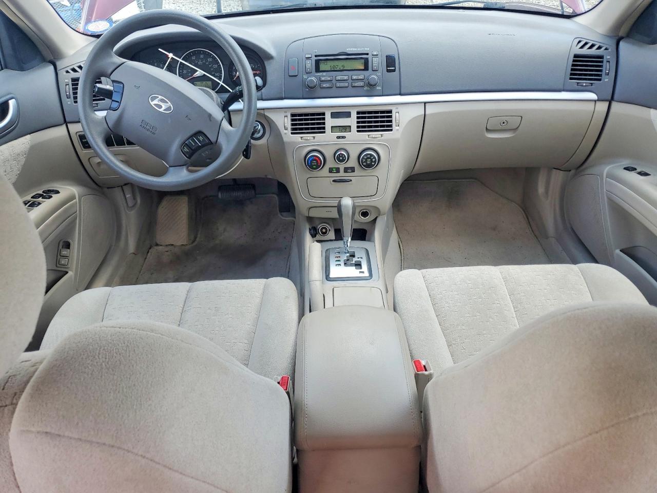 2007 Hyundai Sonata Gls Maroon vin: 5NPET46C87H281614