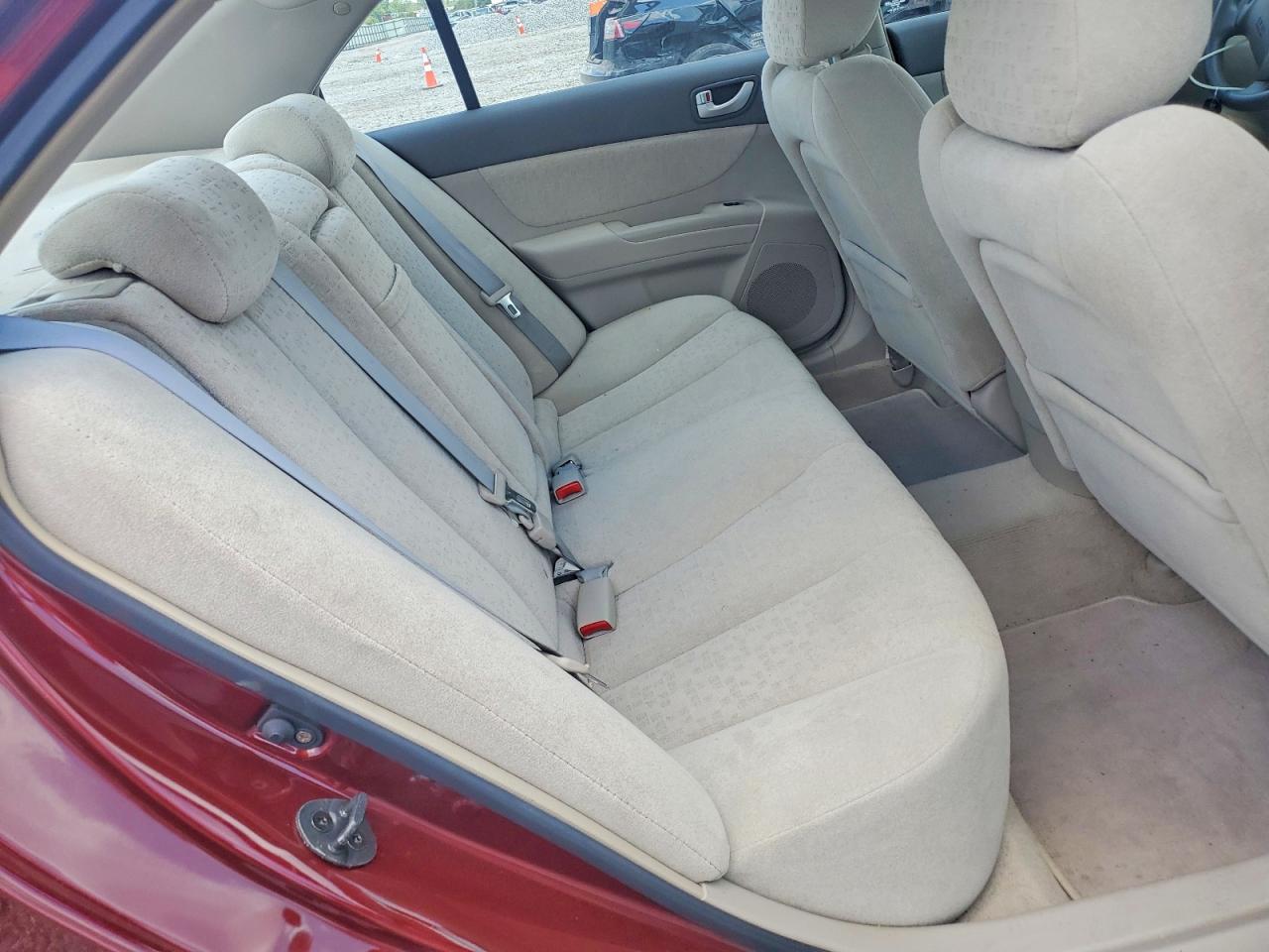 2007 Hyundai Sonata Gls Maroon vin: 5NPET46C87H281614