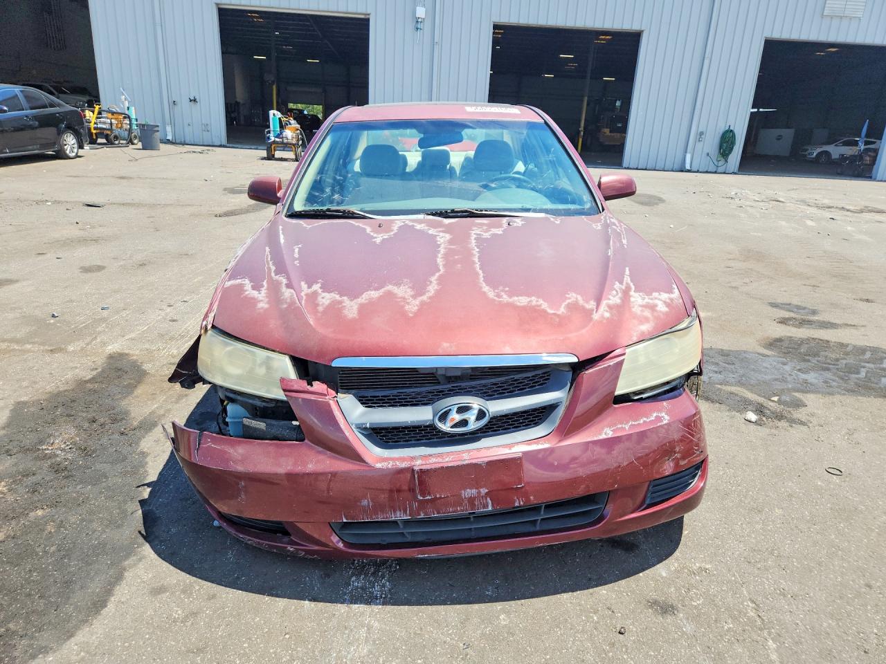 2008 Hyundai Sonata Gls Maroon vin: 5NPET46C88H321420