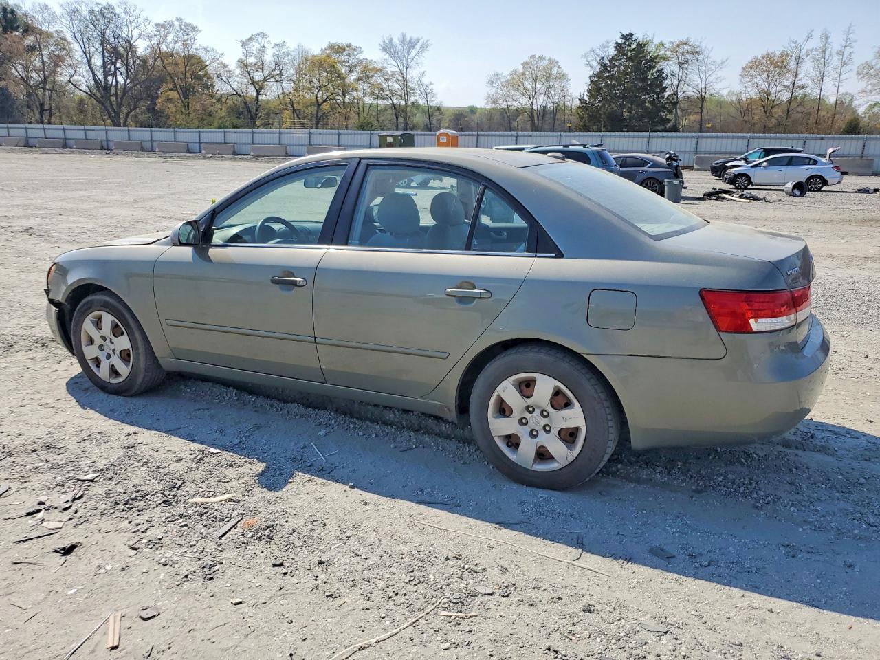 2008 Hyundai Sonata Gls Green vin: 5NPET46C88H334586