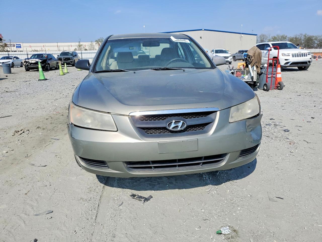 2008 Hyundai Sonata Gls Green vin: 5NPET46C88H334586