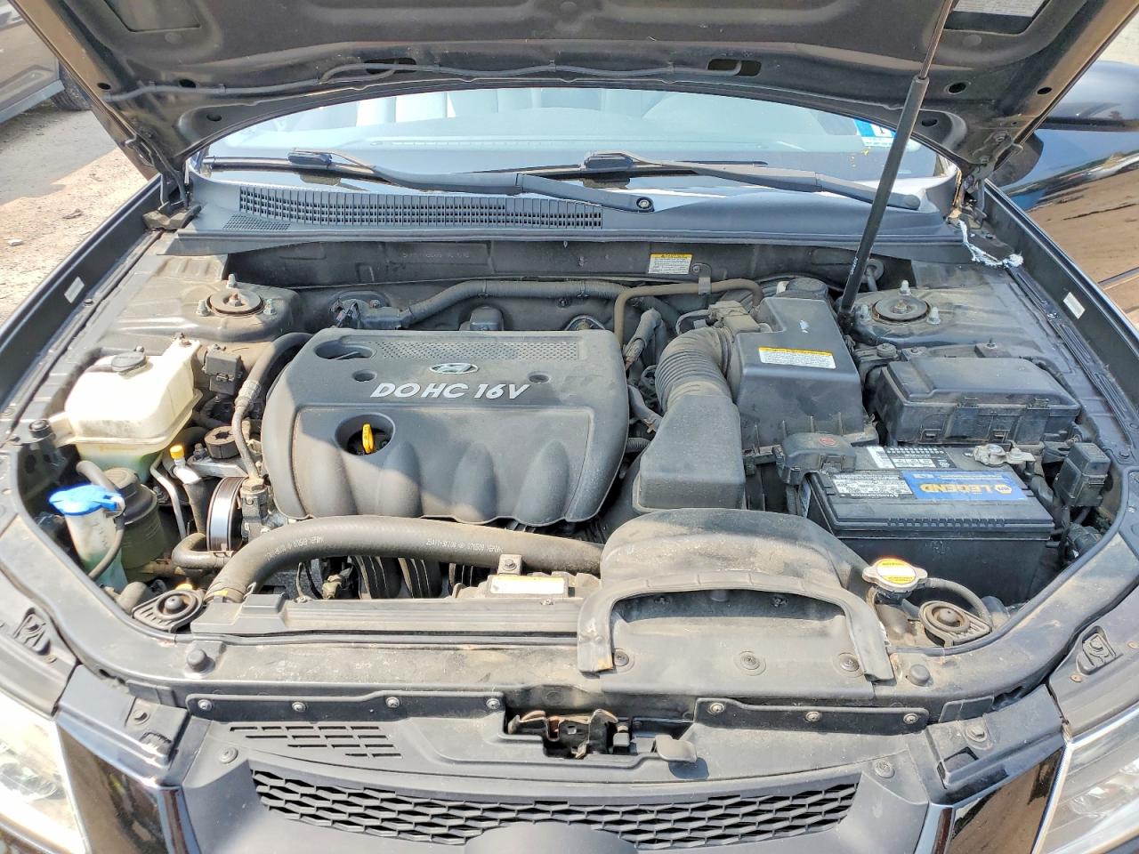 2008 Hyundai Sonata Gls Черный vin: 5NPET46C88H352635