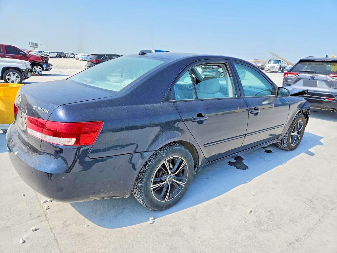2008 Hyundai Sonata Gls Blue vin: 5NPET46C88H356409