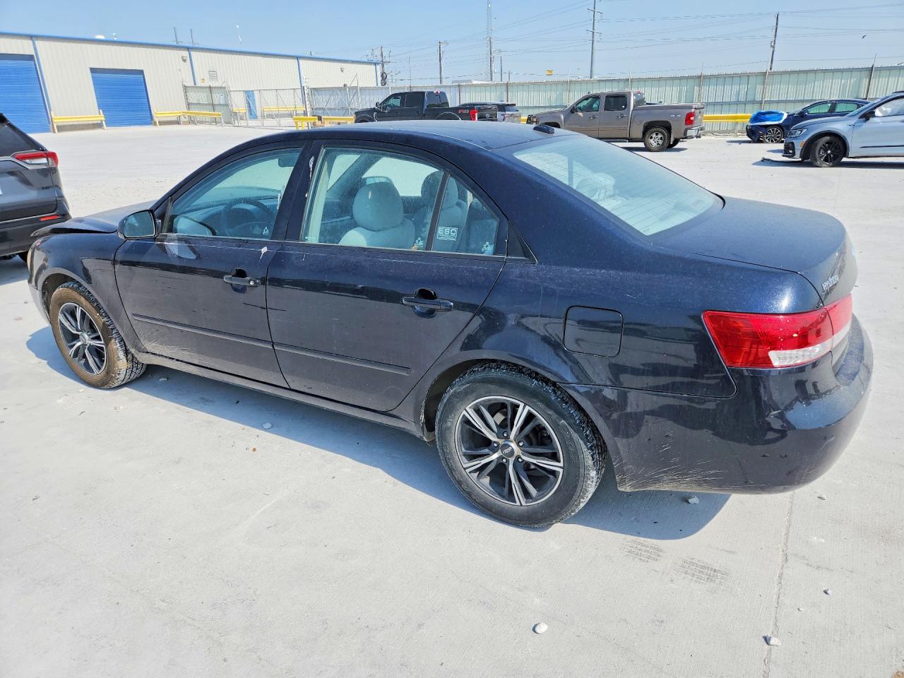 2008 Hyundai Sonata Gls Blue vin: 5NPET46C88H356409