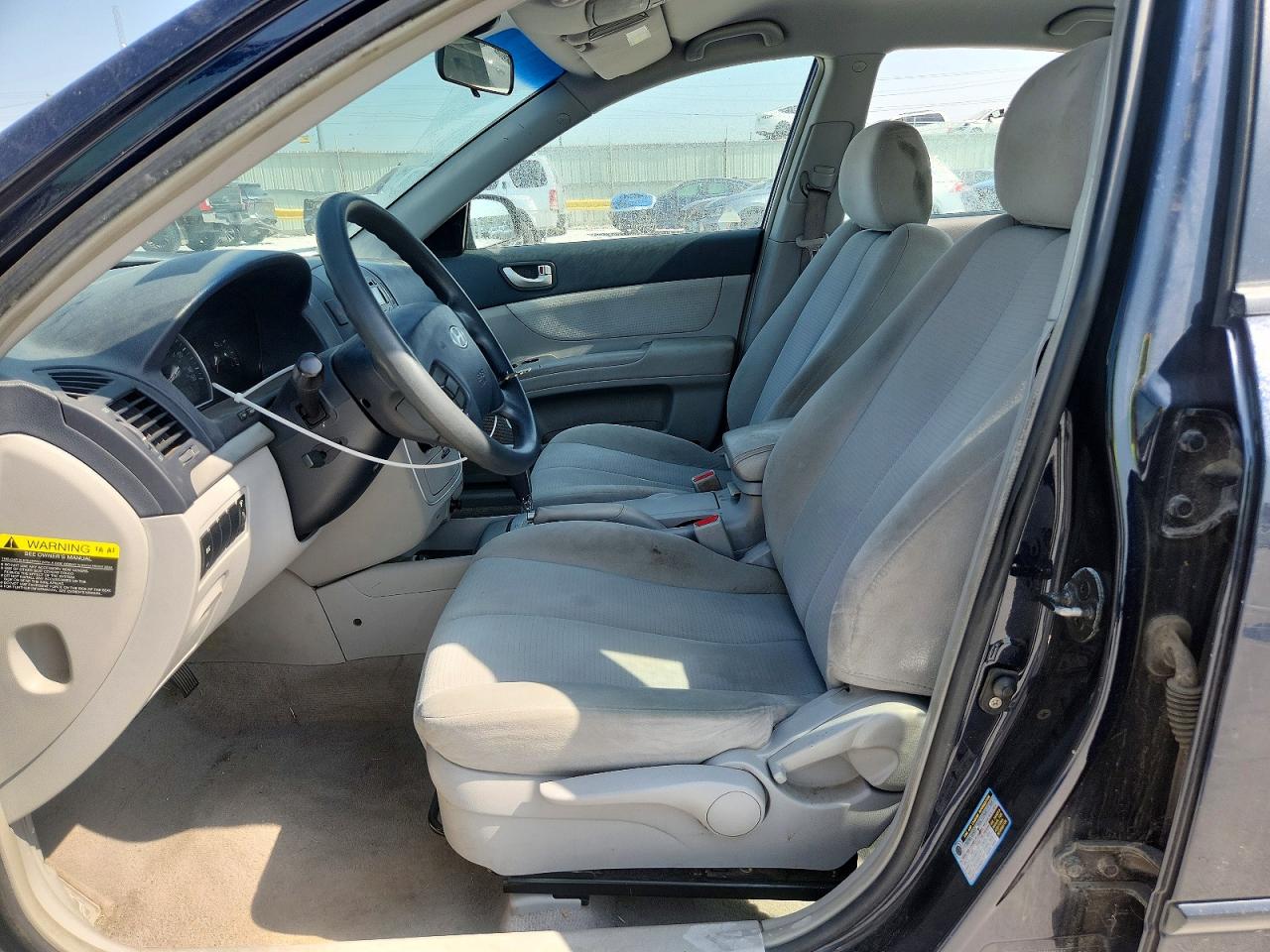 2008 Hyundai Sonata Gls Blue vin: 5NPET46C88H356409