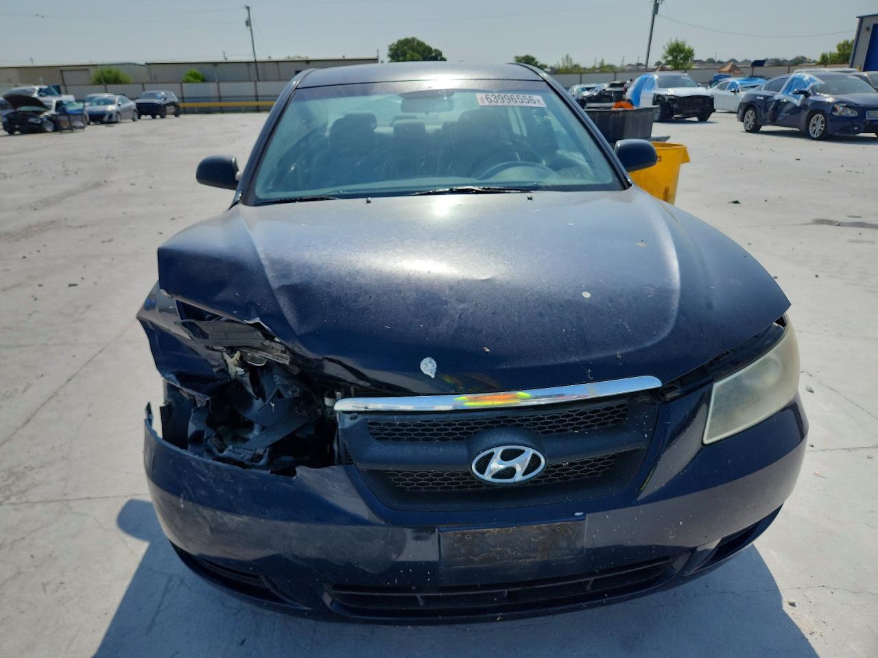 2008 Hyundai Sonata Gls Blue vin: 5NPET46C88H356409