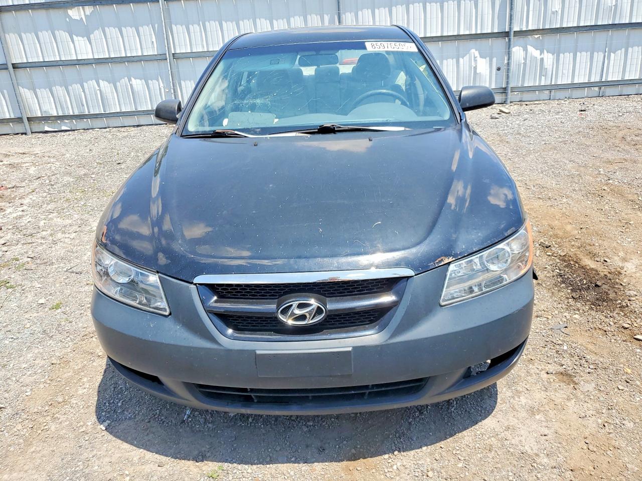 2008 Hyundai Sonata Gls Black vin: 5NPET46C88H357401