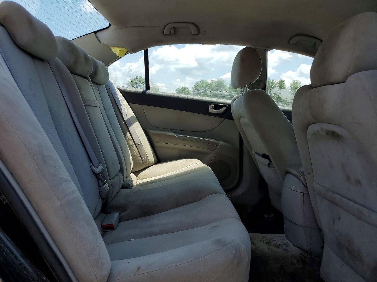 2008 Hyundai Sonata Gls Black vin: 5NPET46C88H357401