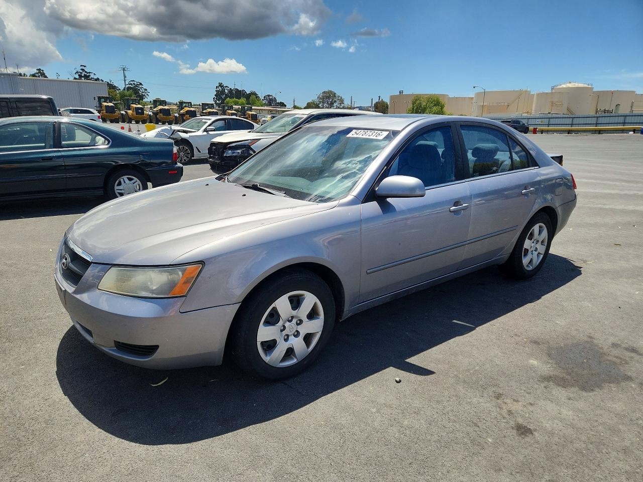 2008 Hyundai Sonata Hyb Ltd Gray vin: 5NPET46C88H362355
