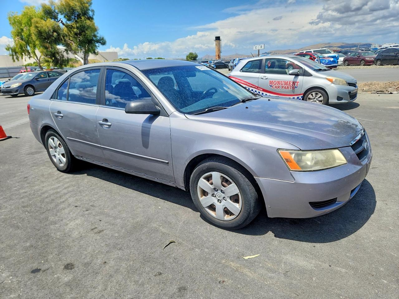 2008 Hyundai Sonata Hyb Ltd Gray vin: 5NPET46C88H362355