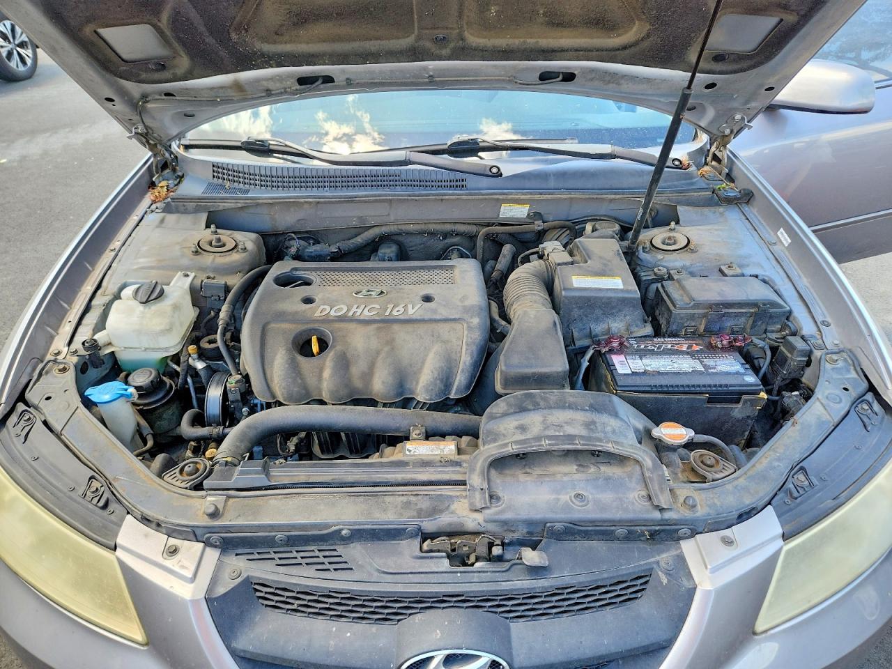 2008 Hyundai Sonata Hyb Ltd Gray vin: 5NPET46C88H362355