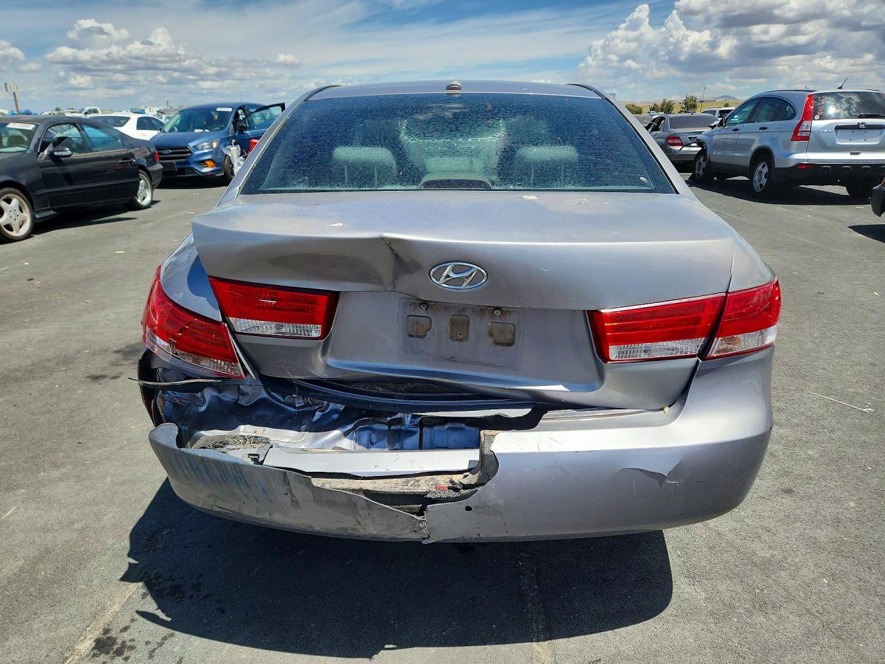 2008 Hyundai Sonata Hyb Ltd Gray vin: 5NPET46C88H362355
