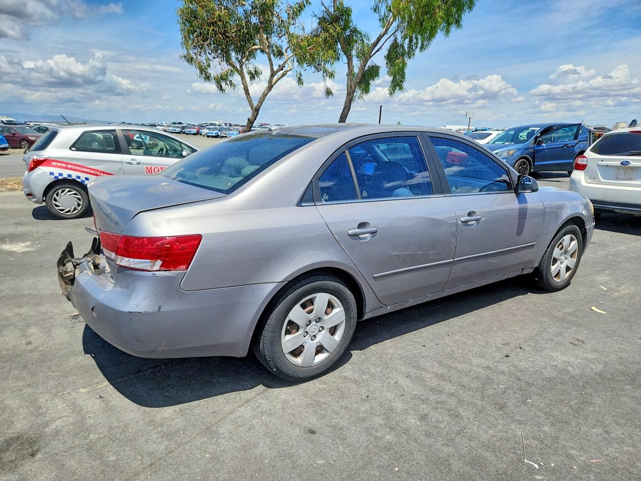 2008 Hyundai Sonata Hyb Ltd Gray vin: 5NPET46C88H362355