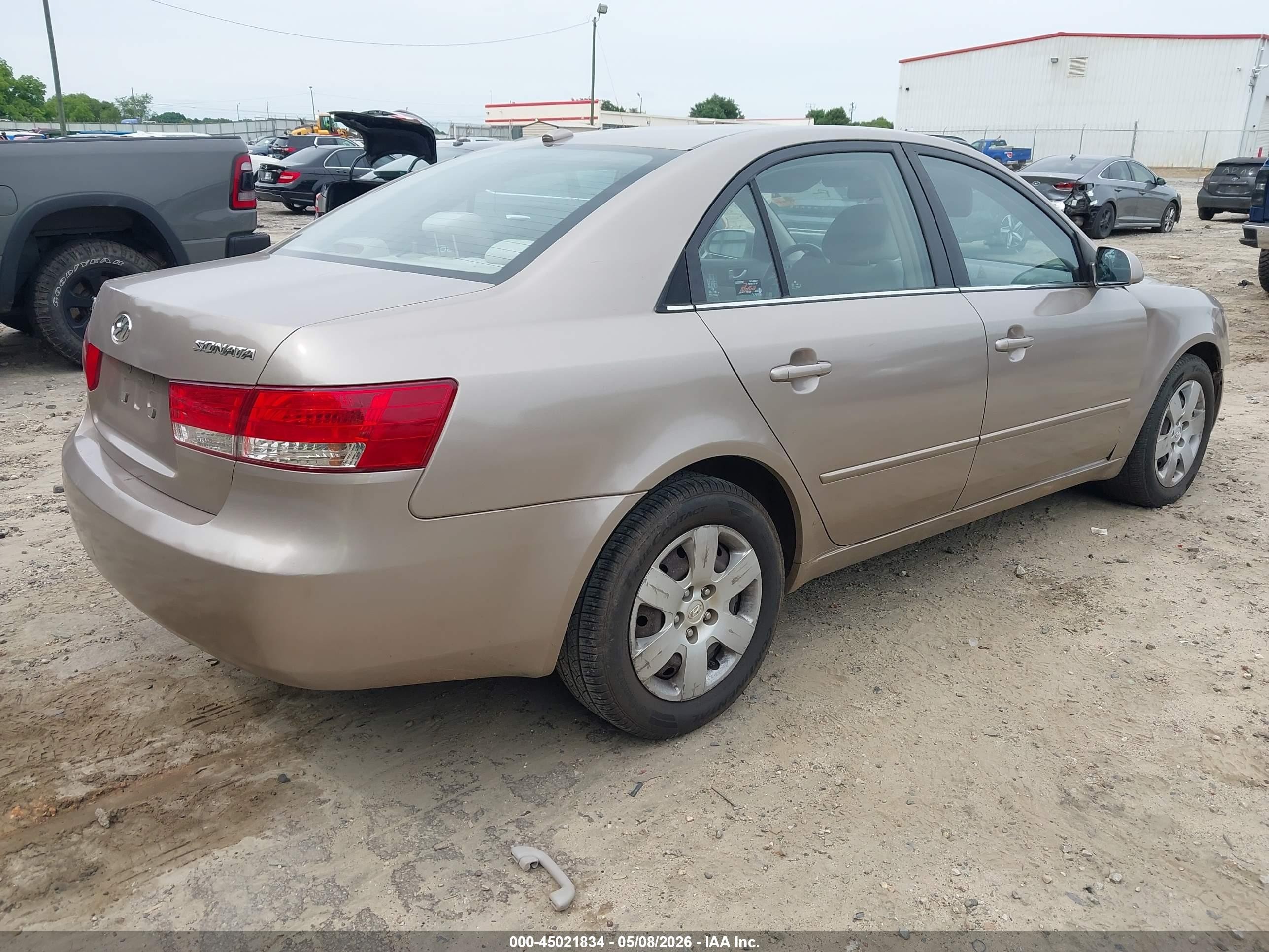 2008 Hyundai Sonata Gls Champagne vin: 5NPET46C88H372724