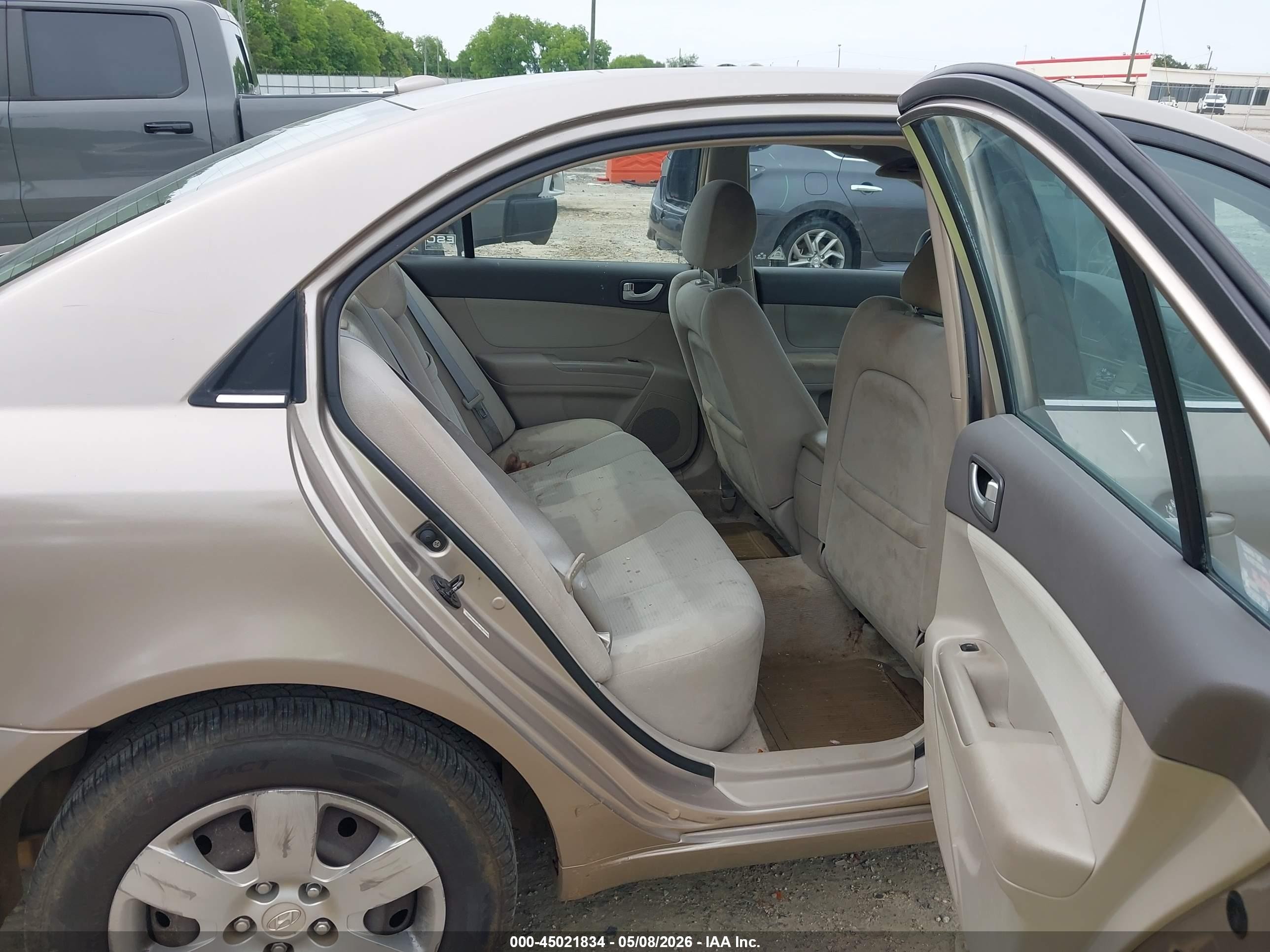 2008 Hyundai Sonata Gls Champagne vin: 5NPET46C88H372724